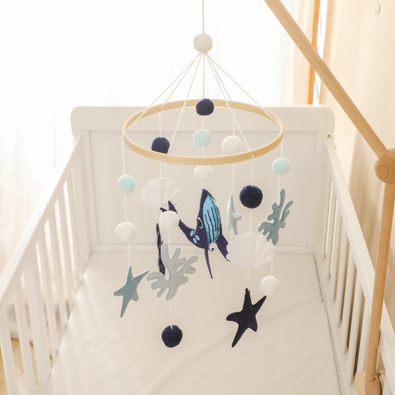 Delightful Crib Companion for Newborns -  Whale