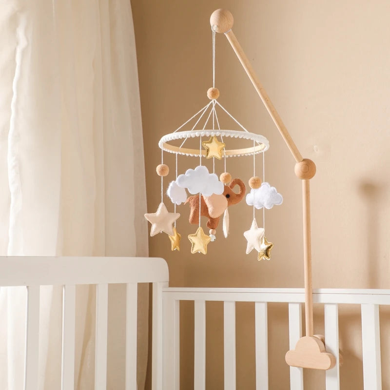 Delightful Crib Companion for Newborns - Charming Elephant