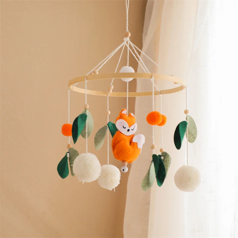 Delightful Crib Companion for Newborns - Sleeping Fox