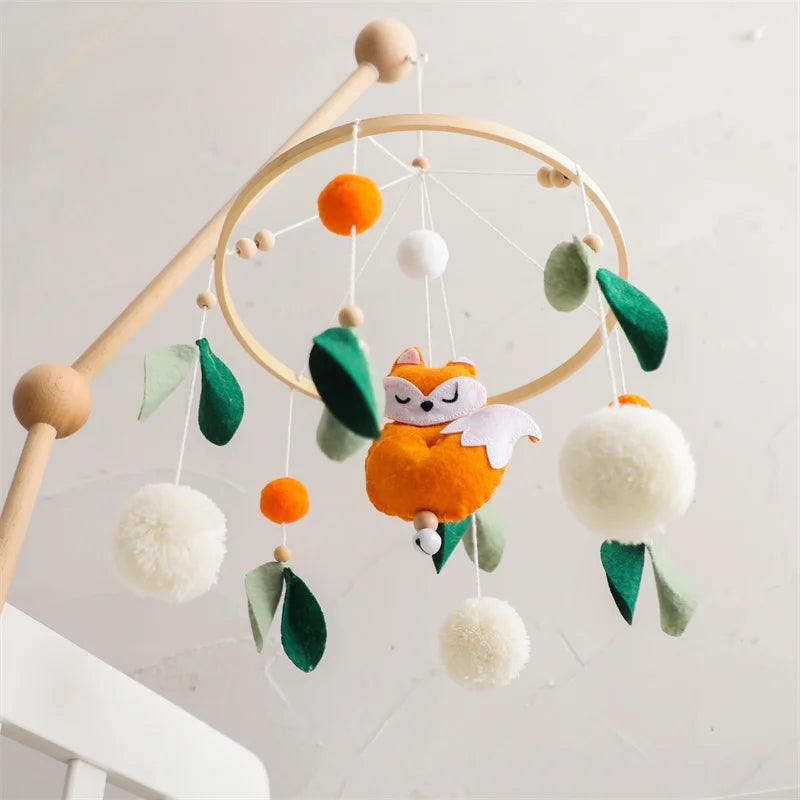 Delightful Crib Companion for Newborns - Sleeping Fox