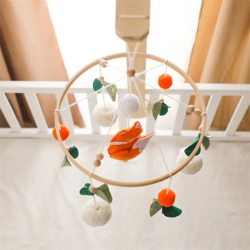 Delightful Crib Companion for Newborns - Sleeping Fox