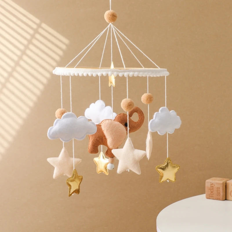 Delightful Crib Companion for Newborns - Charming Elephant