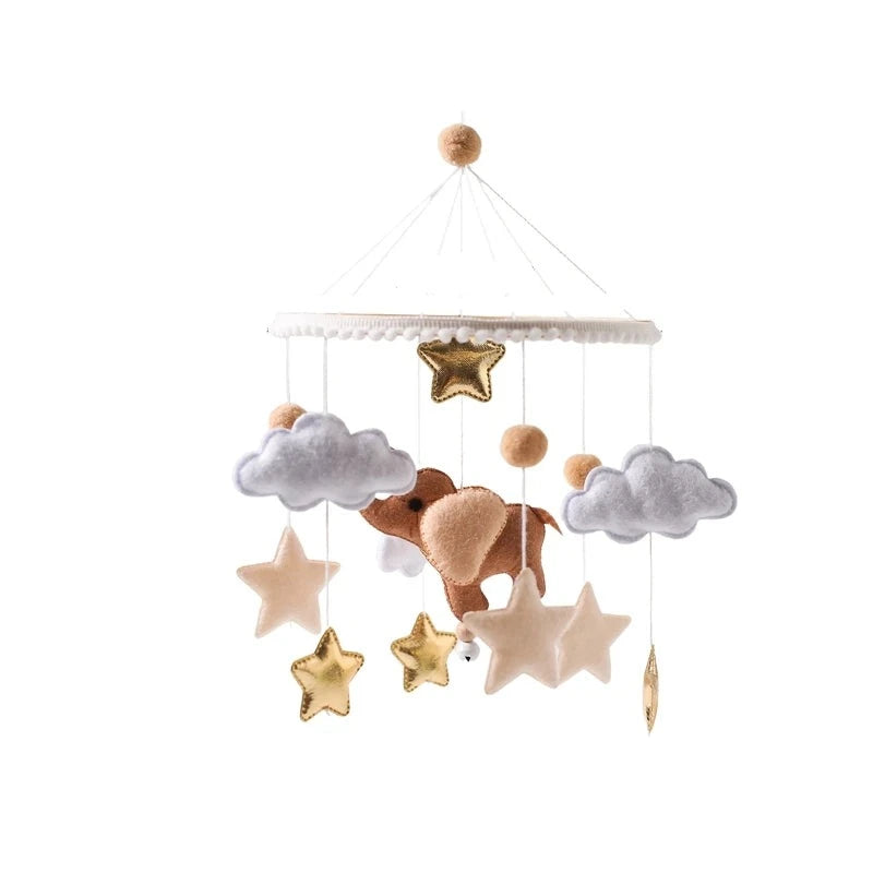 Delightful Crib Companion for Newborns - Charming Elephant