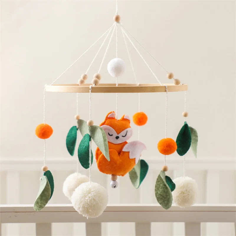 Delightful Crib Companion for Newborns - Sleeping Fox