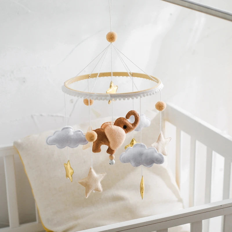 Delightful Crib Companion for Newborns - Charming Elephant