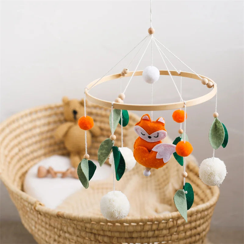 Delightful Crib Companion for Newborns - Sleeping Fox