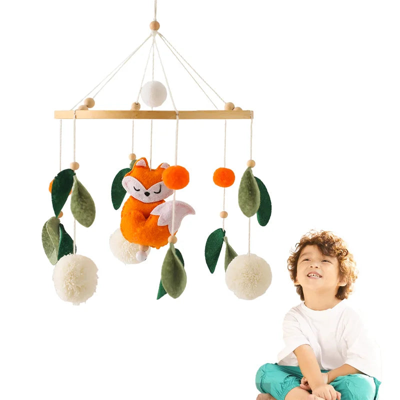 Delightful Crib Companion for Newborns - Sleeping Fox