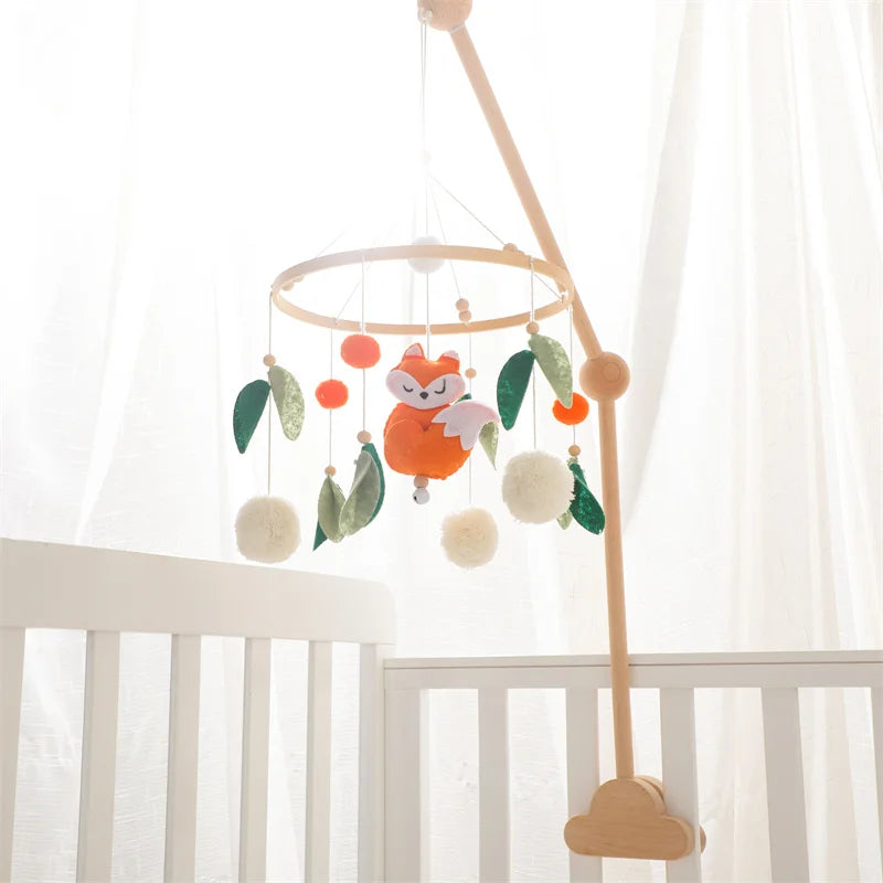 Delightful Crib Companion for Newborns - Sleeping Fox