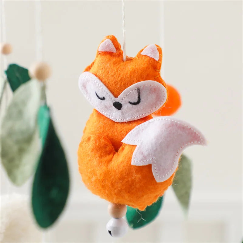 Delightful Crib Companion for Newborns - Sleeping Fox